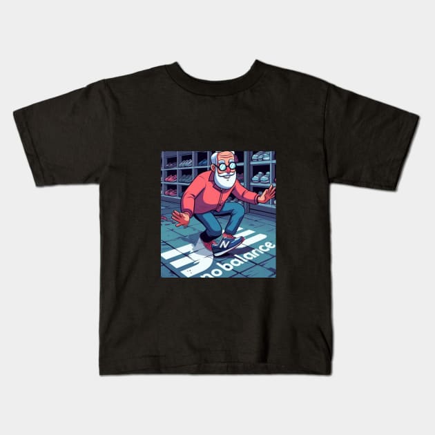 No balance retro Kids T-Shirt by fast&retro